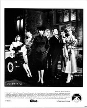 Clue 1985 8x10 photo Tim Curry Colleen Camp Lesley Anne Warren cast