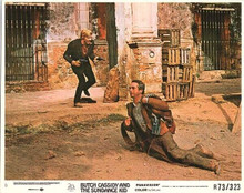 Butch Cassidy & The Sundance Kid R1973 original 8x10 lobby card Newman & Redford