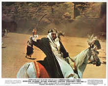 Lawrence of Arabia 1971 original 8x10 lobby card Anthony Quinn on horseback