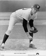 Bang The Drum Slowly original 8x10 photo Michael Moriarty on field playing ball