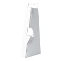 White Self-Adhesive Cardboard/Showcard Struts - Pack of 25