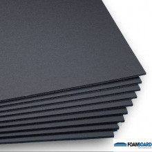 20 x 30 Foam Board Black/Grey 5mm box 25 