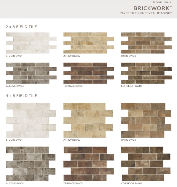 Brickwork Studio Paver Tile 4x8 Tiles Direct Store