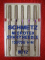 Schmetz Microtex Sharp Needles Size 60