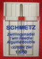 Schmetz Twin Needle Size 1.6mm/80