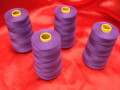 Sewing Machine Polyester Purple Thread 4x 5000M