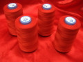 Sewing Machine Polyester Red Thread 4x 5000M