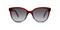 Red and Blue Fade  w/ Gray Gradient Polarized Lenses (C2)