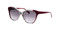 C2 Maroon and Crystal Clear  w/ Gray Gradient CR39 Lenses
