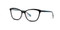 Black Front w/ Crystal Teal Temples (C1)