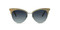 Pearl Gold with Gold Trim w/ Gray Gradient Polarized Lenses (C4)