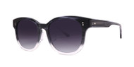 C1 Midnight Blue / Crystal Clear w. Gray Gradient Polarized Lens
