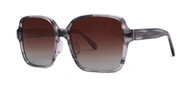 C2 Crystal Charcoal with Brown Gradient Polarized Lenses