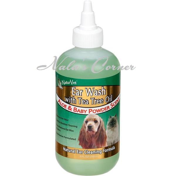 naturvet ear wash with tea tree oil