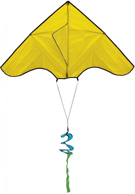 Yellow Delta Kite