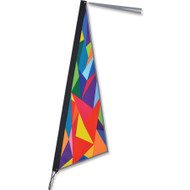 Apex Bike Flag - Rainbow Fractal