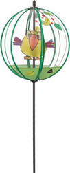 Glass Ball Birdie on a Stick