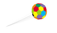 27" Soccer Ball (Rainbow)