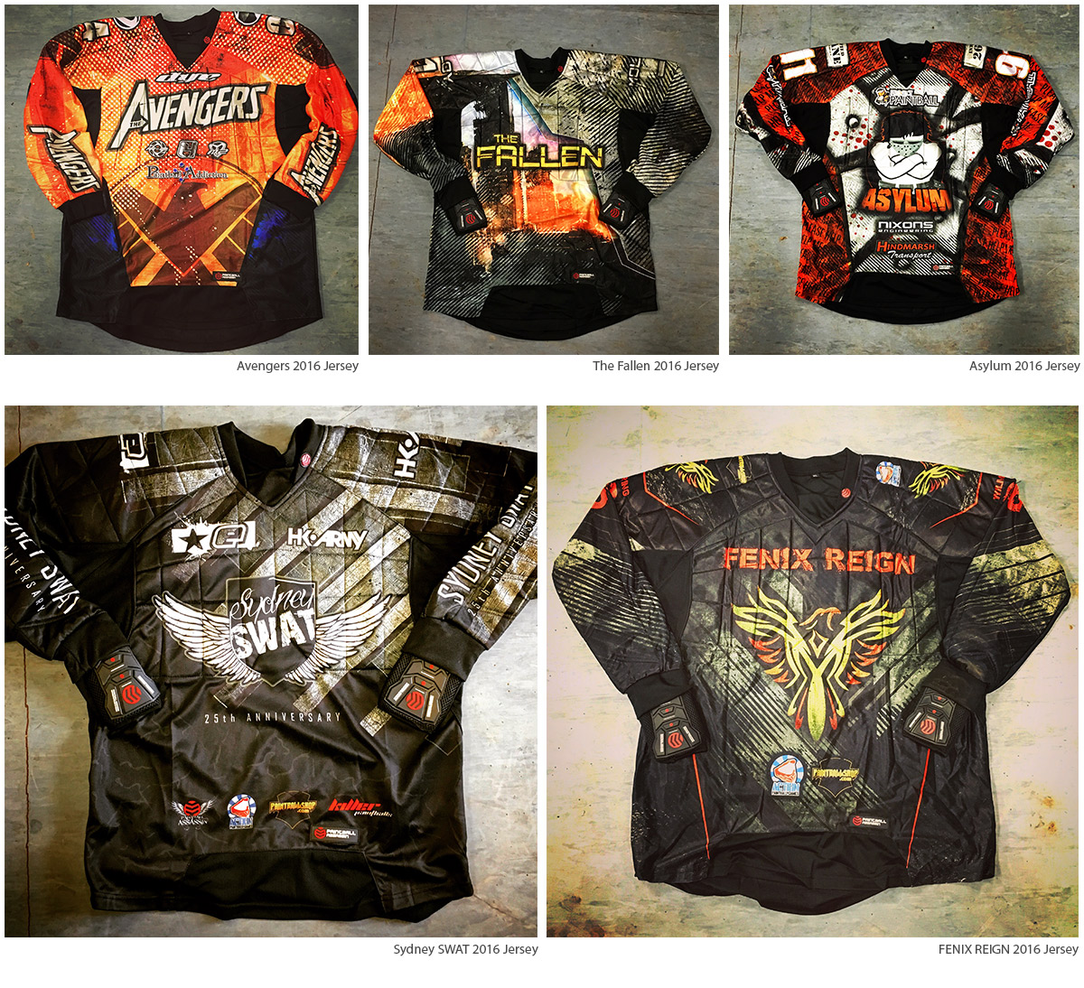 Custom Paintball Jerseys