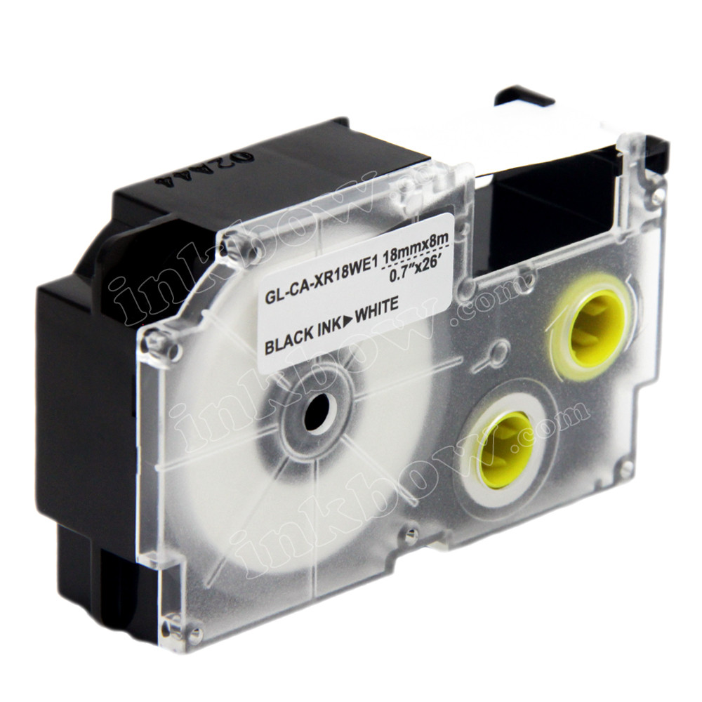 Buy Cheap Compatible EZ-Label XR-18WE1 Label Tape Cartridge for Casio ...