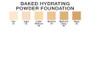 Baked Hydrating Powder, color chart