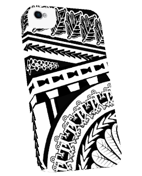 Chamorro Tribal Pattern for iPhone Case | Gerard Aflague Collection