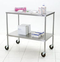 Instrument table with Undershelf