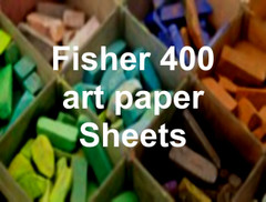 Fisher 400 Art Paper Sheets 6"x8"