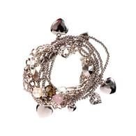 Love Heart Charm Bracelet