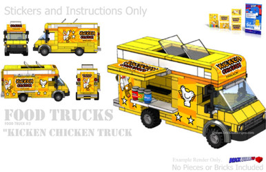 Kicken Chicken Food Truck Instructions and Sticker Pack ...
