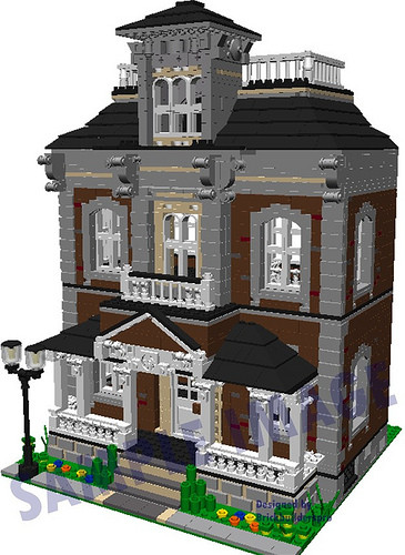 Lego discount victorian mansion