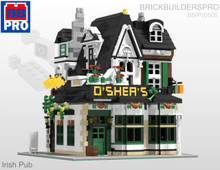 Irish Pub Modular PDF Lego Instructions