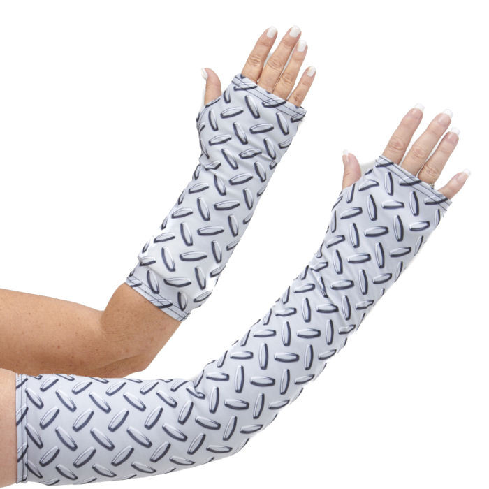 Fashion Arm Cast Cover Diamond Plate