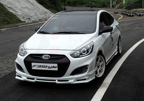 2011+ Accent/Solaris F3Style Body Kit 3pc - Korean Auto ...