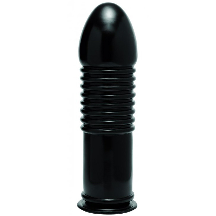 Master Series The Enormass Ribbed Plug With Suction Base Dallas