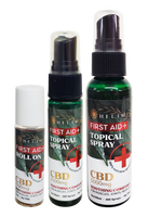 Helios CBD First Aid + All Natural Topicals