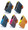 Compatible Black, Photo Black, Cyan, Magenta and Yellow Ink for select HP PhotoSmart printers