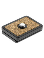 Generic cork top quick release plate with 3/8-16 thread by Acratech.
For use with large format and some medium format cameras.