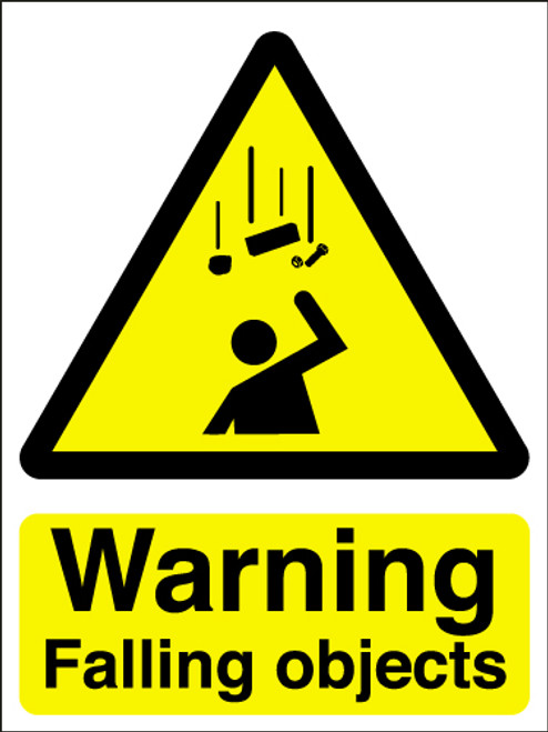 Warning falling objects sign - Signs 2 Safety