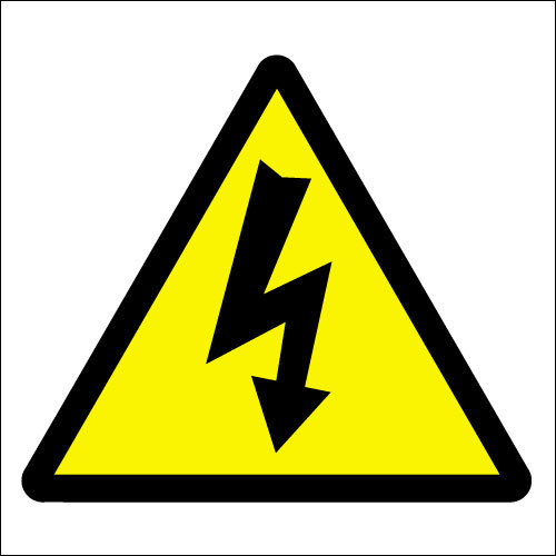 Electricity symbol - Signs 2 Safety