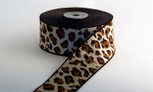 Leopard Spotted Ribbon by the Yard, Best Quality