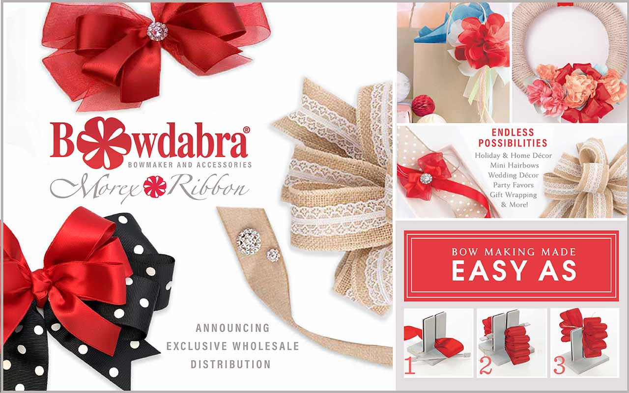 BOWDABRA BOW MAKER - Over the Moon Ribbons