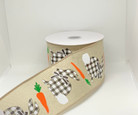 Wired Cottontail Ribbon] 10 Yards] 2.5 Inches Wide