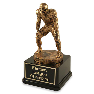 Football Defense Trophy - Far Out Awards