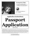 Passport Application Instructions