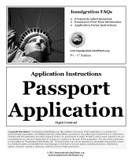 Passport Application Instructions