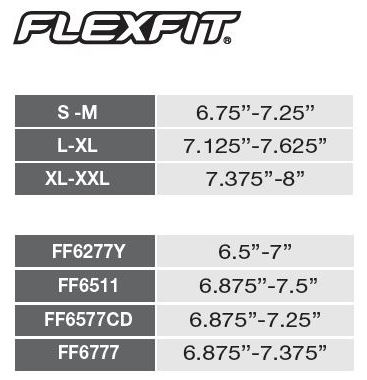FF6210 Flexfit Flat Bill Cap