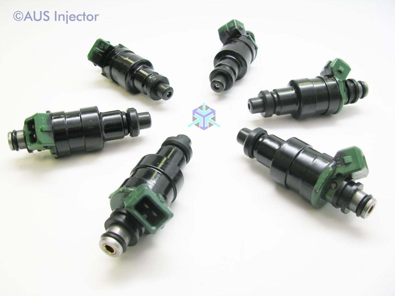 Set of 6 Racing Performance Fuel Injectors 1600 cc/min at 43 PSI