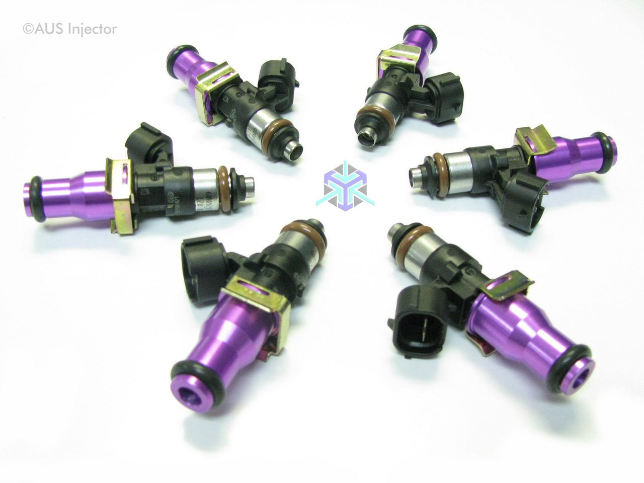 Set of 6 Racing Performance Fuel Injectors 2200 cc/min at 43 PSI