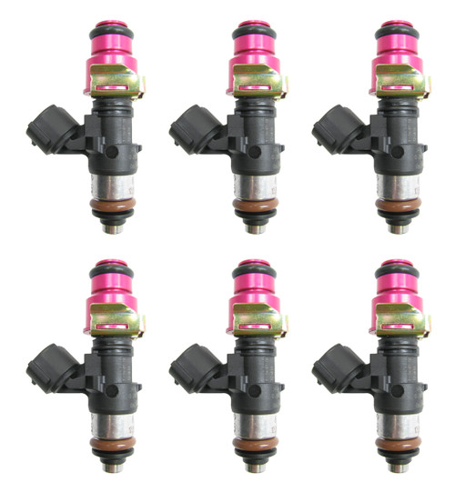 Set of 6 Racing Performance Fuel Injectors 2200 cc/min at 43 PSI